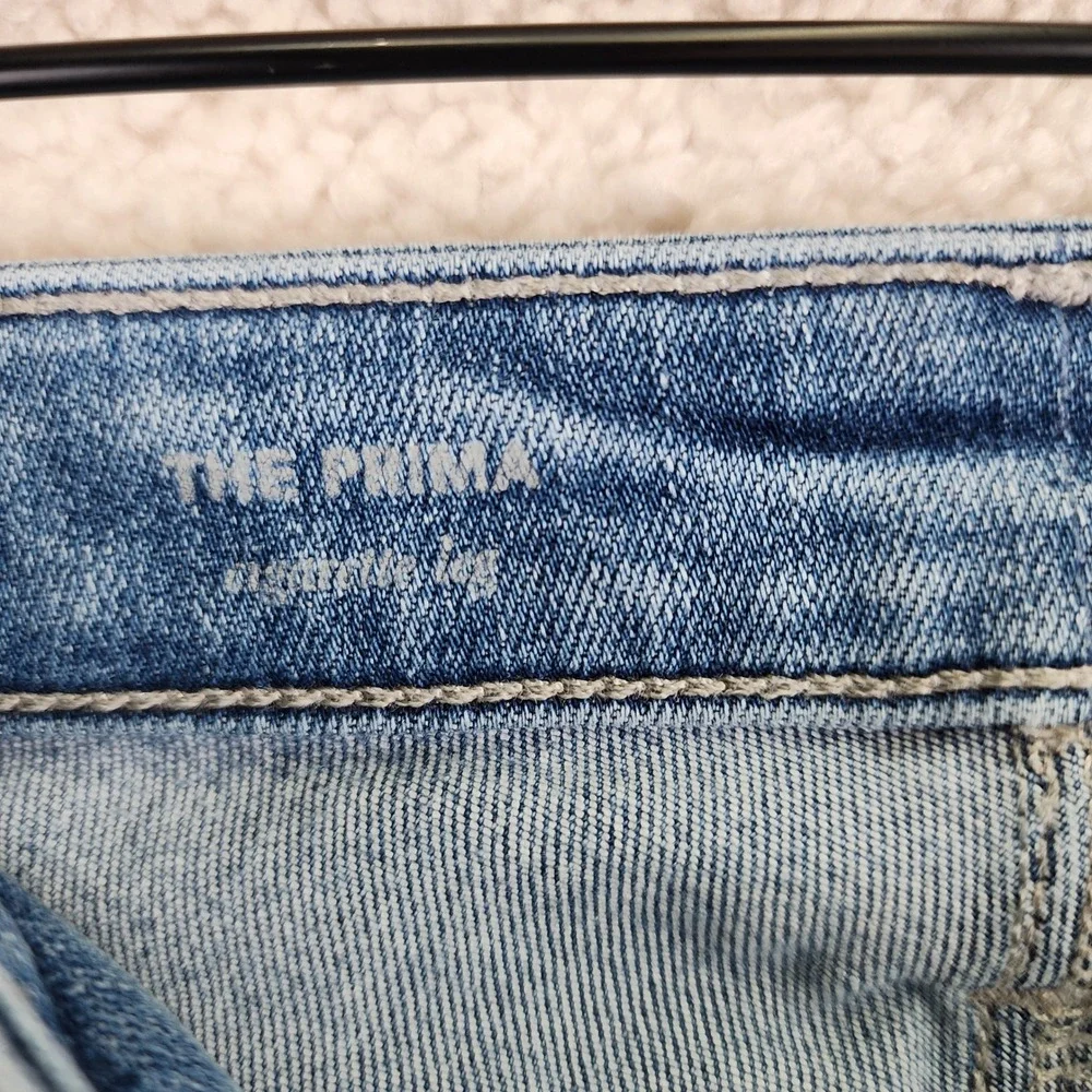 AG‎ Adriano Goldschmied The Prima Cigarette Leg Jeans 26R Blue Excellent BW20475 - Picture 3 of 8